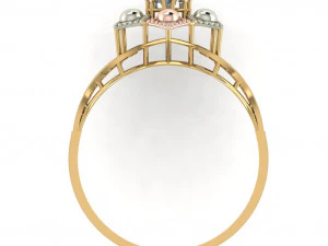single stone ring for ladies 3D Print Model
