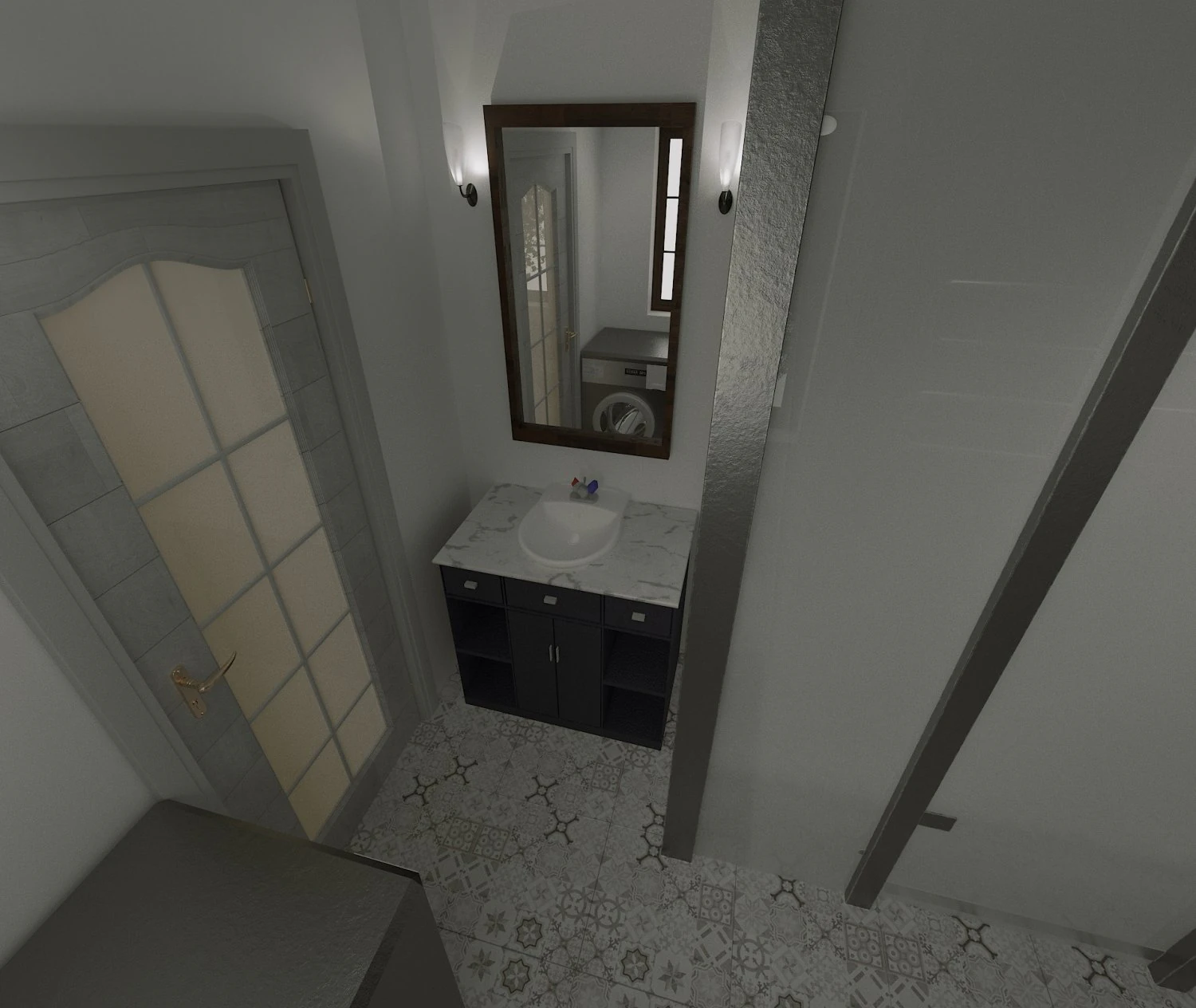 bathroom 3D Model .c4d .max .obj .3ds .fbx .stl .blend