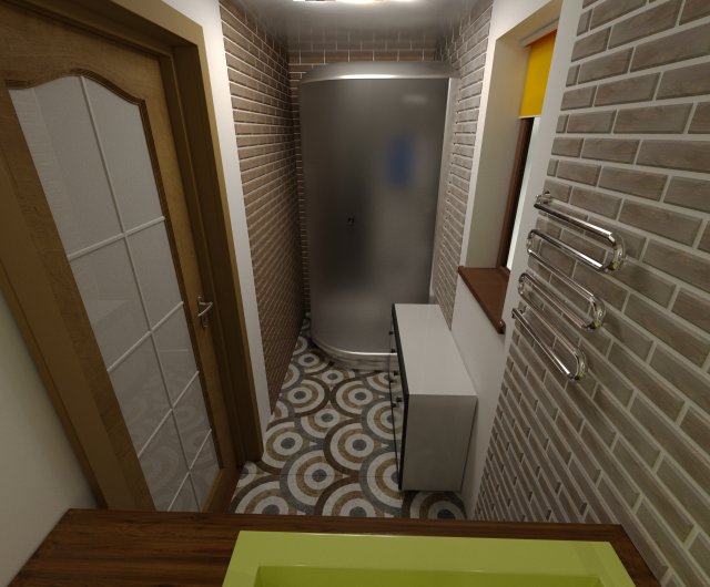 bathroom- dressing room 3D Model .c4d .max .obj .3ds .fbx .stl .blend 
