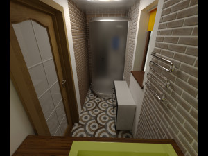 bathroom- dressing room Modèle 3D