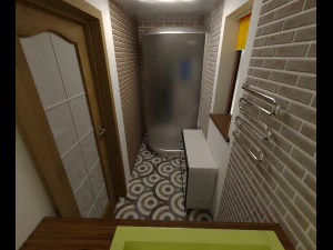 ba&ntilde;o- vestidor Modelo 3D