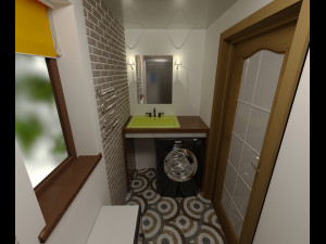 bathroom- dressing room 3D Model