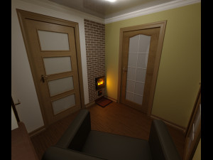 bathroom- dressing room 3D Model