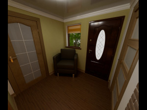 bathroom- dressing room 3D Model