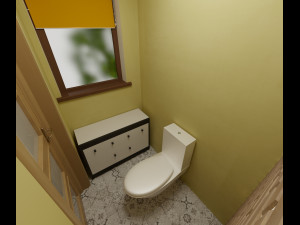 bathroom- dressing room 3D Model