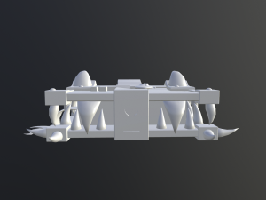 fantasy monster book 3D Modell