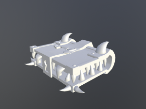 fantasy monster book 3D Modell