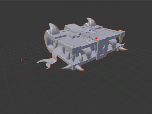 fantasy monster book 3D Modell