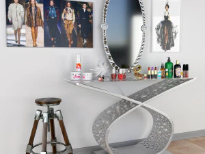 set kosmetik Model 3D