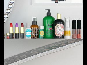 cosmeticset 3D 모델