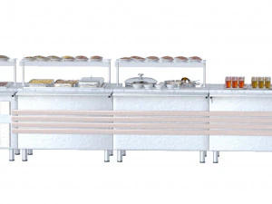 셀프서비스라인 3D 모델