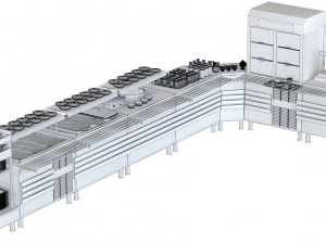 셀프서비스라인 3D 모델