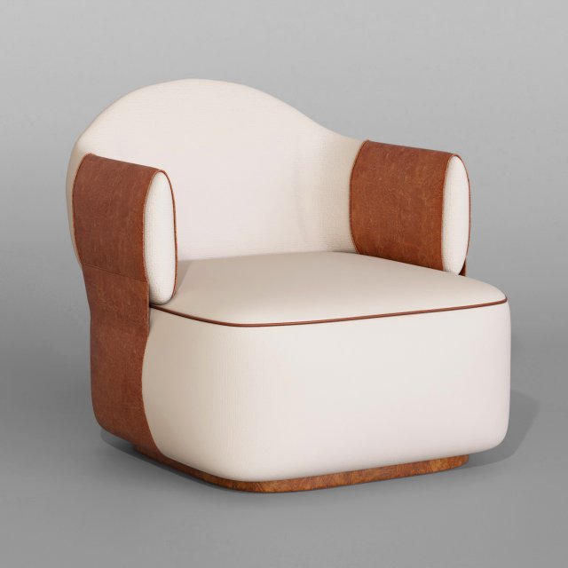 luxurychair 3Dモデル .c4d .max .obj .3ds .fbx .stl .blend