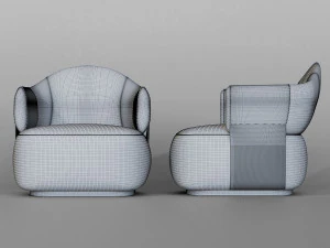 luxurychair 3D Model