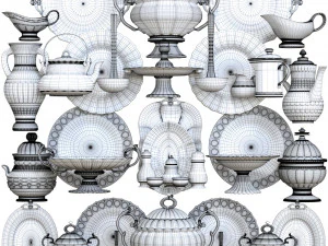 tableware 3D Model