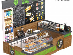 coffeshop 3D Model
