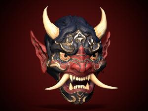 DemonMask 3D-Modell
