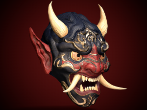 DemonMask 3D-Modell