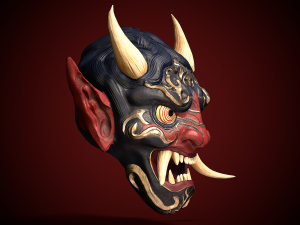 DemonMask 3D-Modell