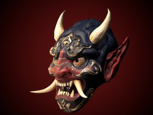 DemonMask 3D-Modell