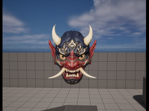 DemonMask 3D-Modell