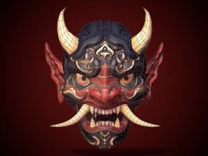 DemonMask 3D-Modell