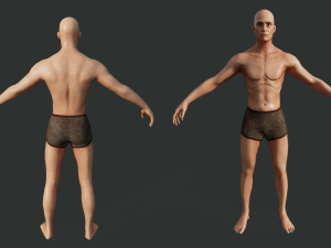 CostumedAvatar Modèle 3D