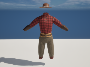 CostumedAvatar Modèle 3D