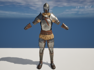 CostumedAvatar Modèle 3D