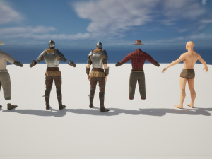 CostumedAvatar Modèle 3D