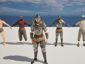 CostumedAvatar Modèle 3D