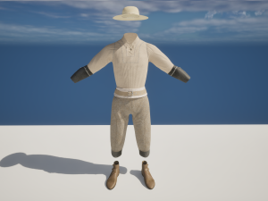 CostumedAvatar Modèle 3D