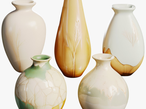 OrganicVase 3D Model