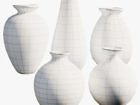 OrganicVase 3D Model