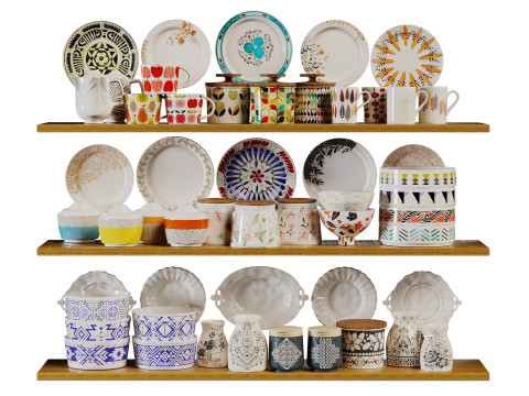 TablewareDecor 3D Model