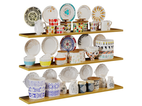 TablewareDecor Model 3D