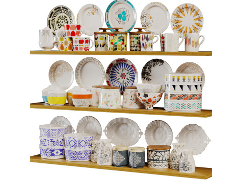 TablewareDecor Model 3D