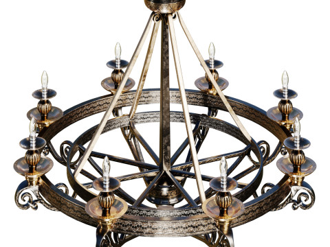 Candle Lamp Modelo 3D