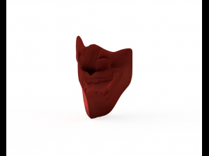 demon mask 3D 模型