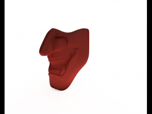 demon mask 3D 模型