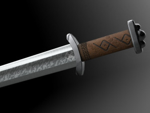 viking sword Modelo 3D