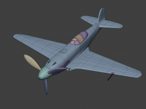 yakovlev yak 9 3D Model