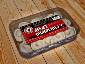 container for meat dumplings Modelo 3D