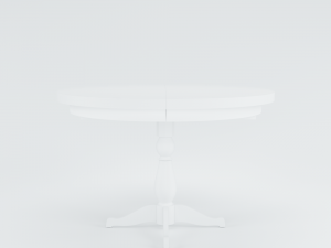 ingatorp ikea extendable table 3D मॉडल