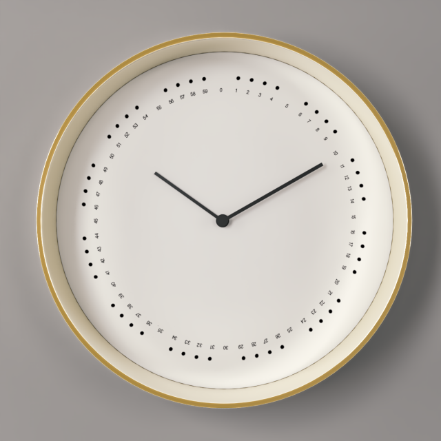 panorera wall clock 3D 모델 .c4d .max .obj .3ds .fbx .stl .blend 