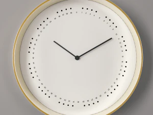 पैनोरेरा दीवार घड़ी 3D मॉडल