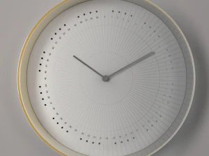 पैनोरेरा दीवार घड़ी 3D मॉडल