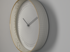 panorera wall clock 3D 모델