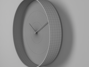 panorera wall clock 3D 모델