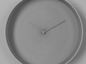 panorera wall clock 3D 모델